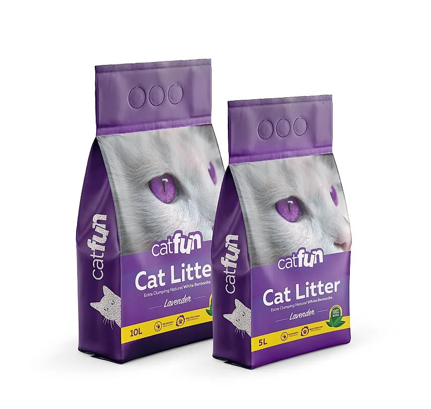 Catfun Bentonit Lavanta Kokulu Kedi Kumu 10 lt