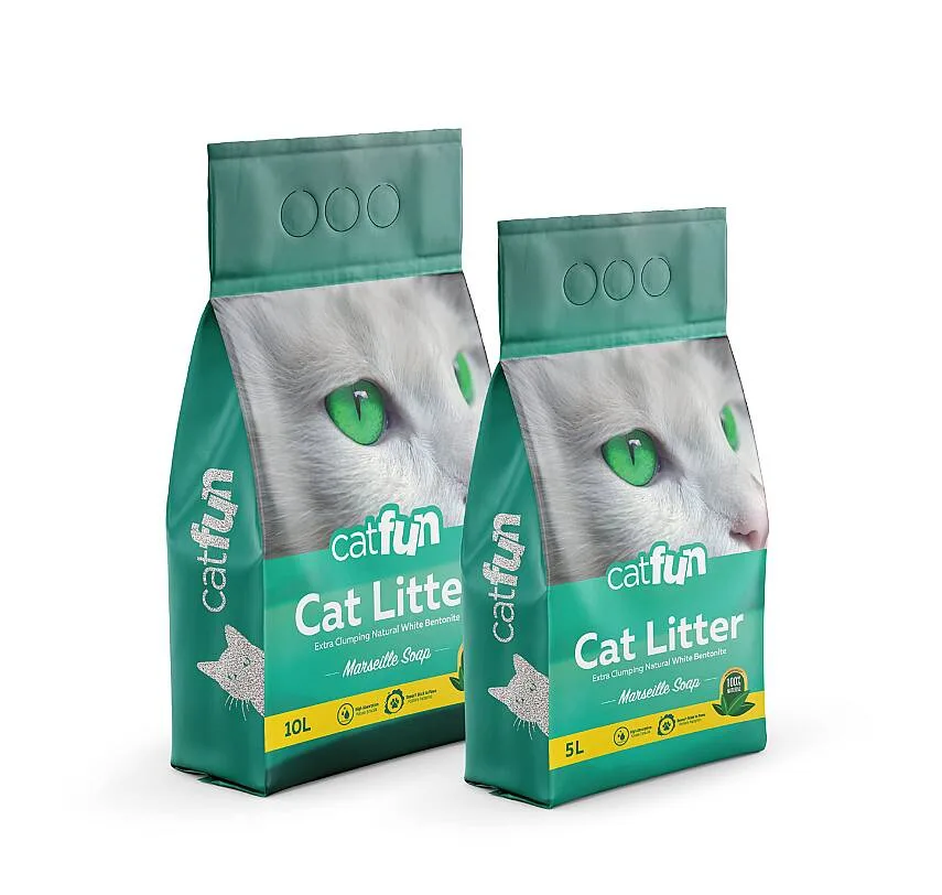 Catfun Bentonit Marsilya Sabun Kokulu Kedi Kumu 10 lt