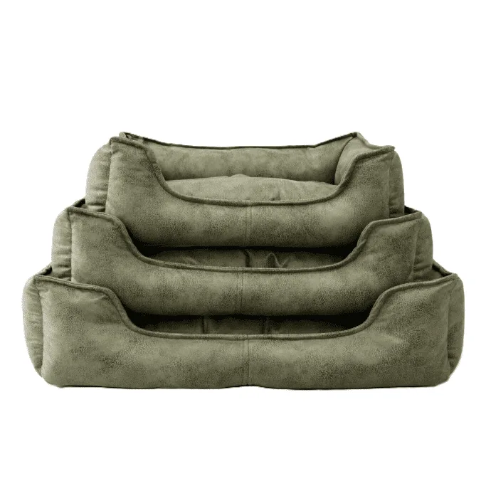 Comfort Koltuk Yatak Üçlü Seri Haki