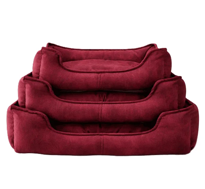 Comfort Koltuk Yatak Üçlü Seri Kırmızı