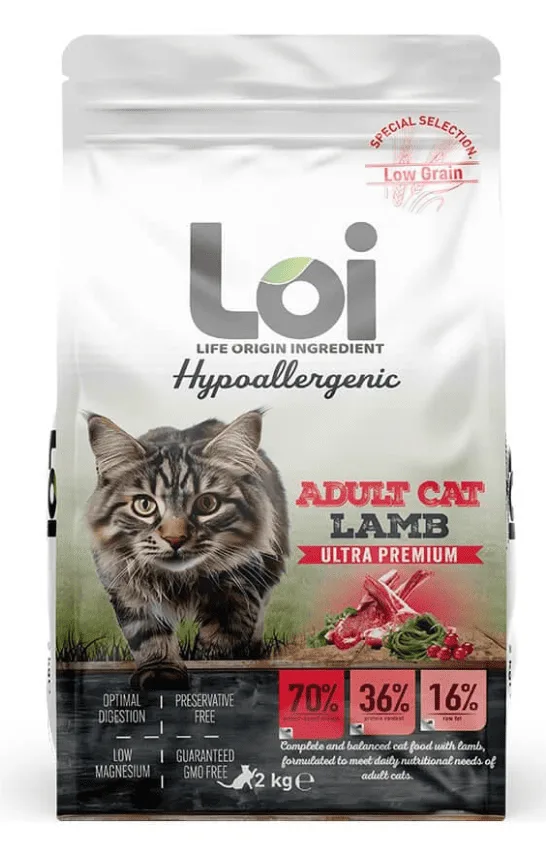 LOI Yetişkin Kedi - Kuzulu - 2 kg