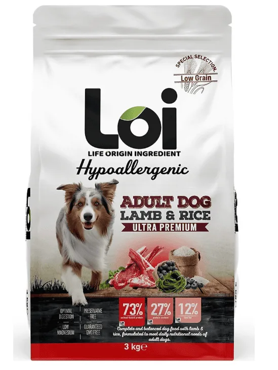 LOI Yetişkin Köpek Kuzulu - 3 kg