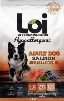LOI Yetişkin Köpek - Somonlu - 3 kg
