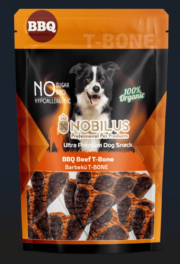 Nobilus Barbekü T-Bone Köpek Ödülü 80 gr