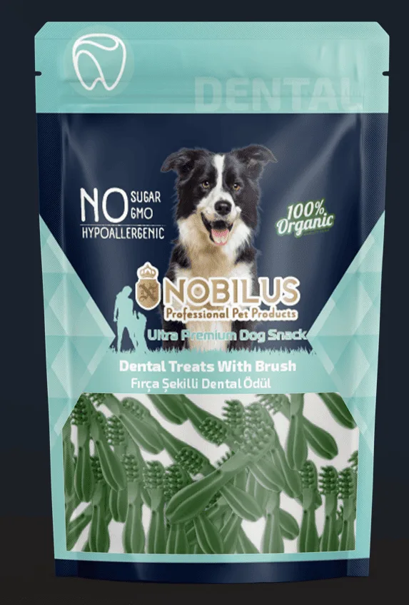 Nobilus Fırça Dental Ağız Bakım Köpek Ödülü 80 gr