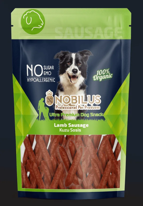 Nobilus Kuzu Sosis Köpek Ödülü 80 gr