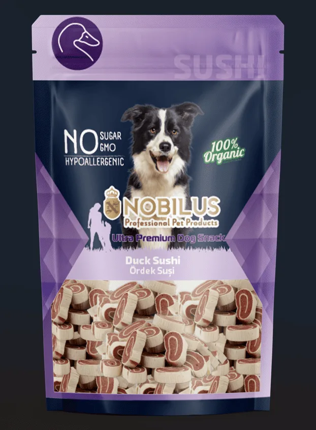 Nobilus Ördek Suşi Köpek Ödülü 80 gr
