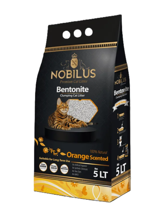 Nobılus Premium Cat Lıtter Orange 5 lt