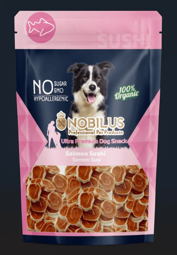 Nobilus Somon Suşi Köpek Ödülü 80 gr