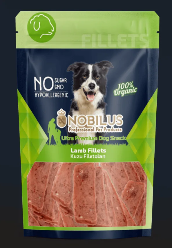 Nobilus Yumuşak Kuzu Fileto Köpek Ödülü 80 gr