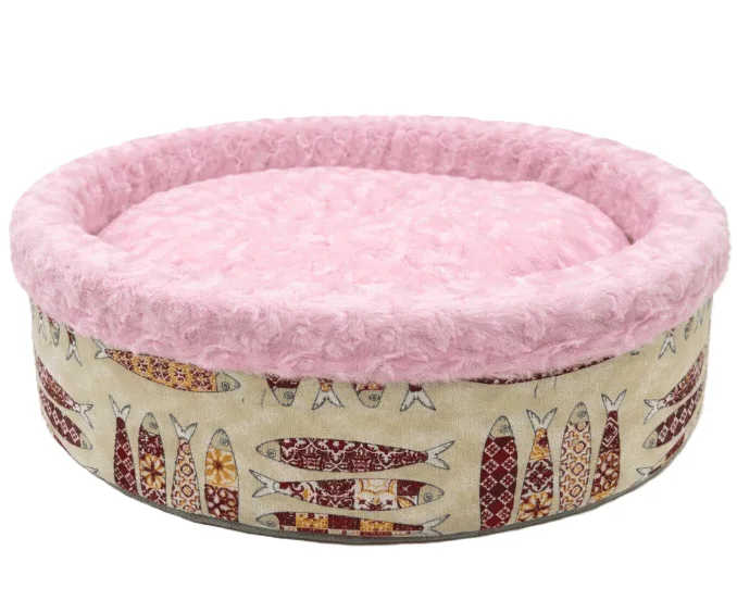 Special Peluş Simit Yatak 50x50x15cm Pembe